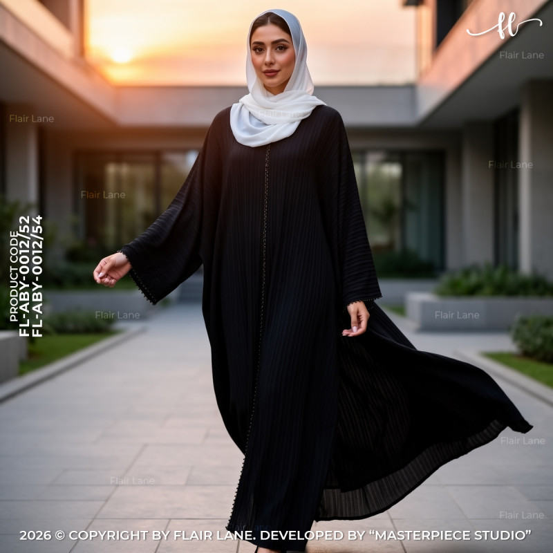 Long Solid Abaya