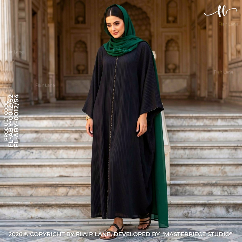 Long Solid Abaya