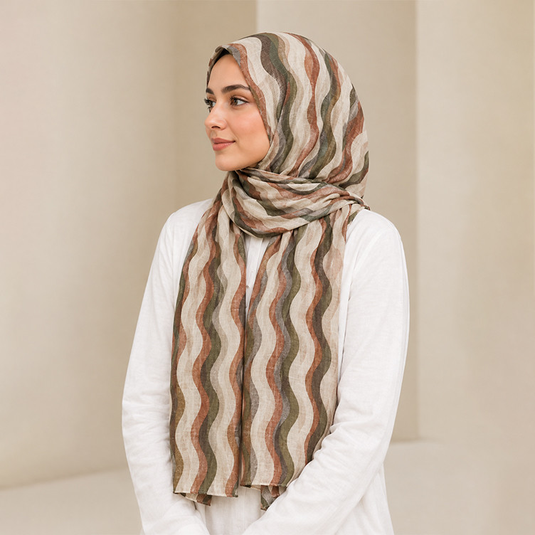 Women's Printed Hijab
