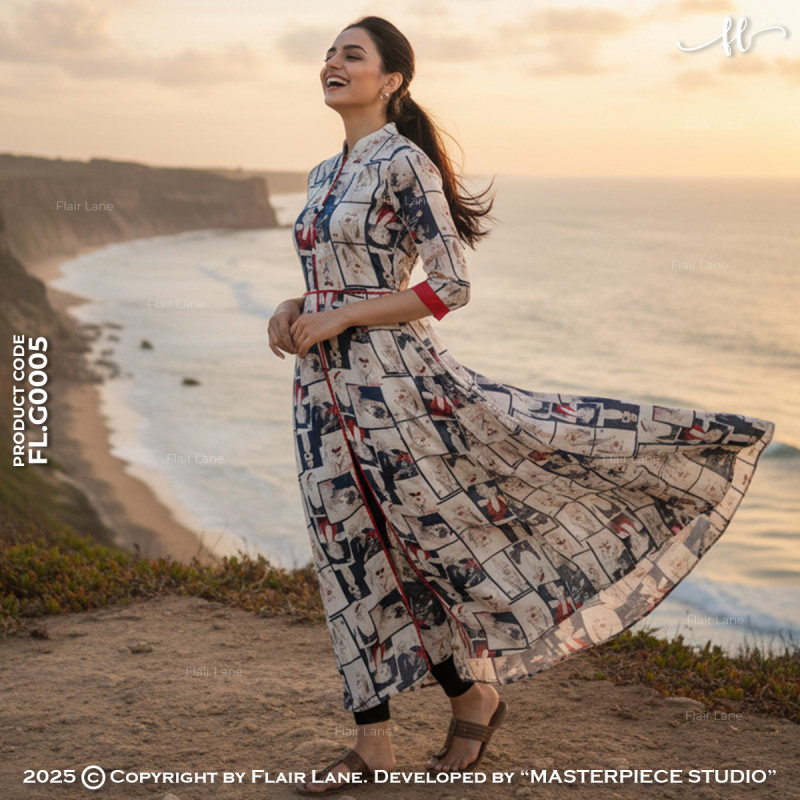 Ladies Long Dress