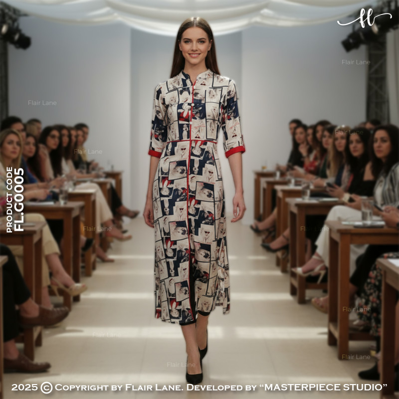Ladies Long Dress