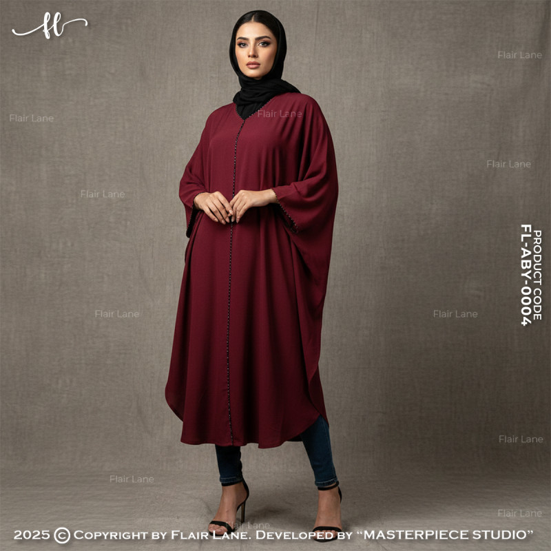 Long Solid Abaya