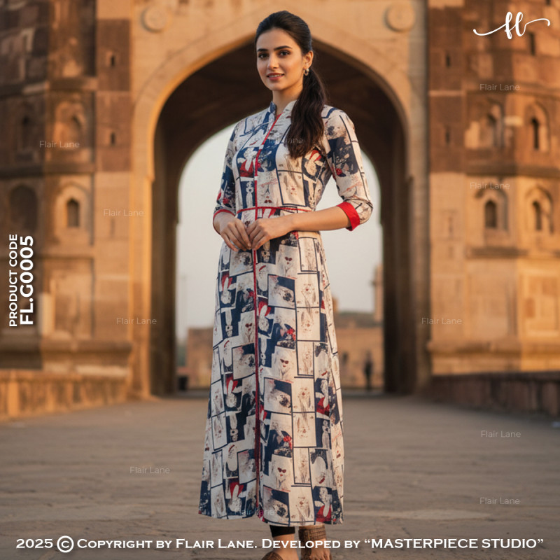Ladies Long Dress