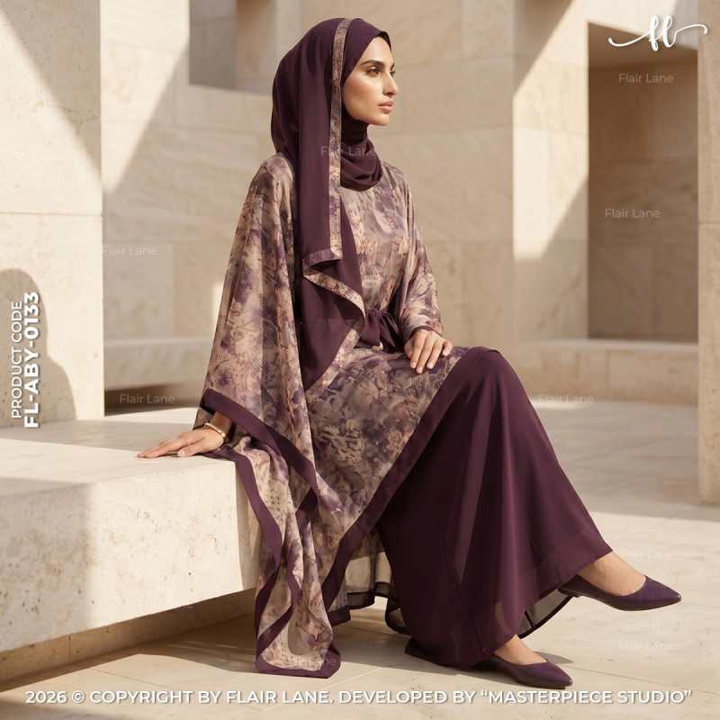 Afgan Style (3 Part) Borqa