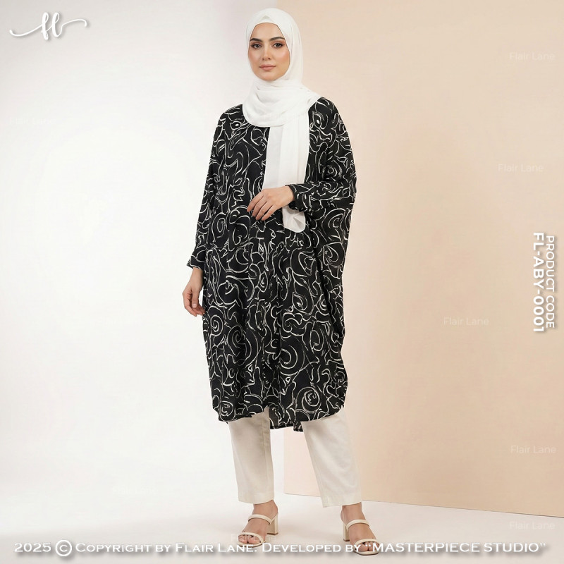 Semi-Long AOP Abaya