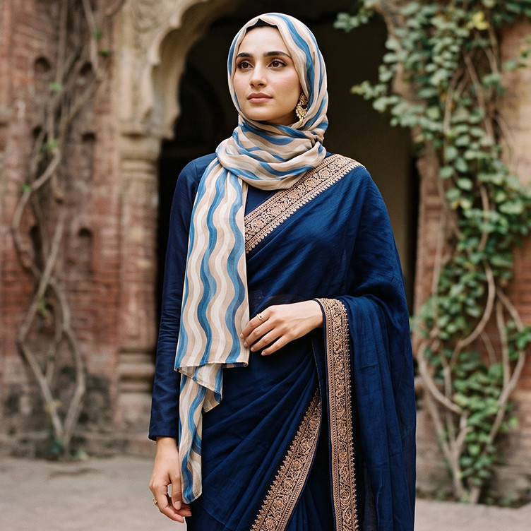 Women's Printed Hijab