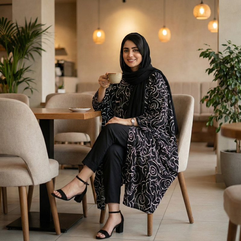 Semi-Long AOP Abaya