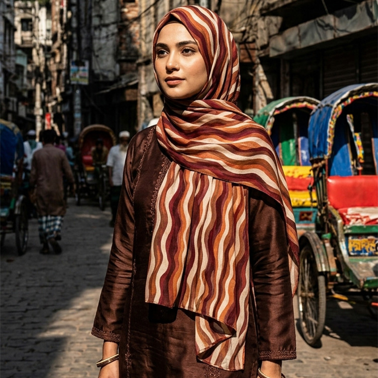 Women's Printed Hijab