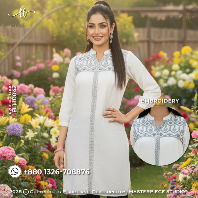 LADIES/GIRLS TOPS WITH 3/4 SLEEVE