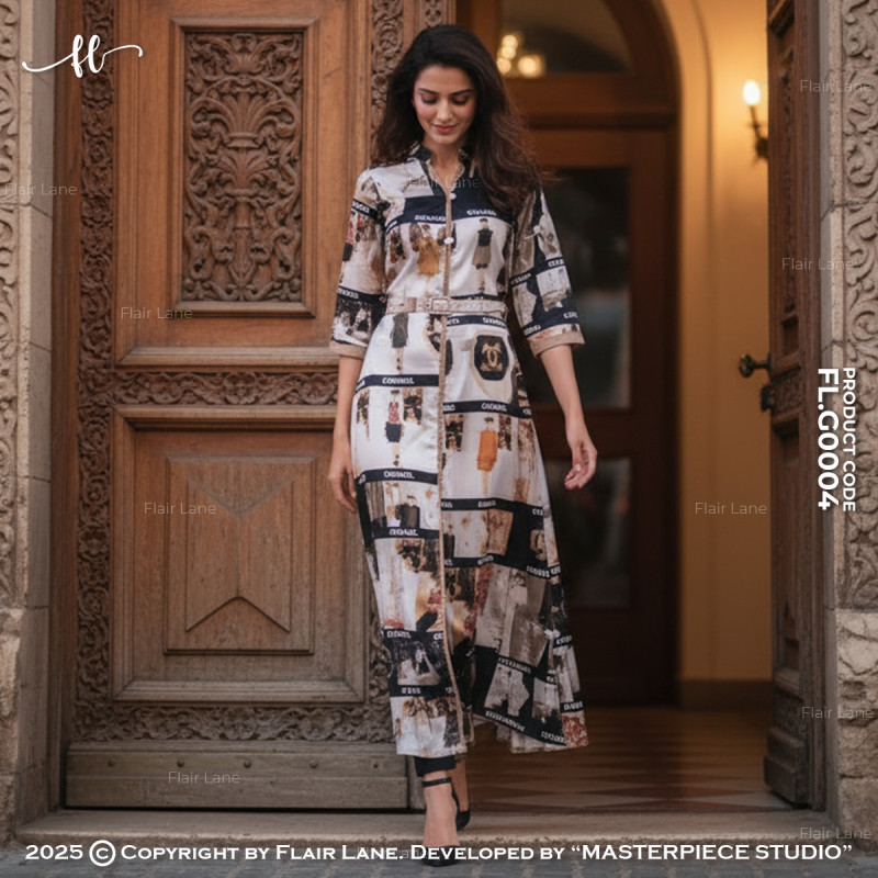 Ladies Long Dress