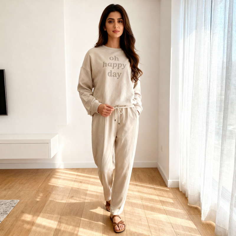 Fleece Top and Bottom Set