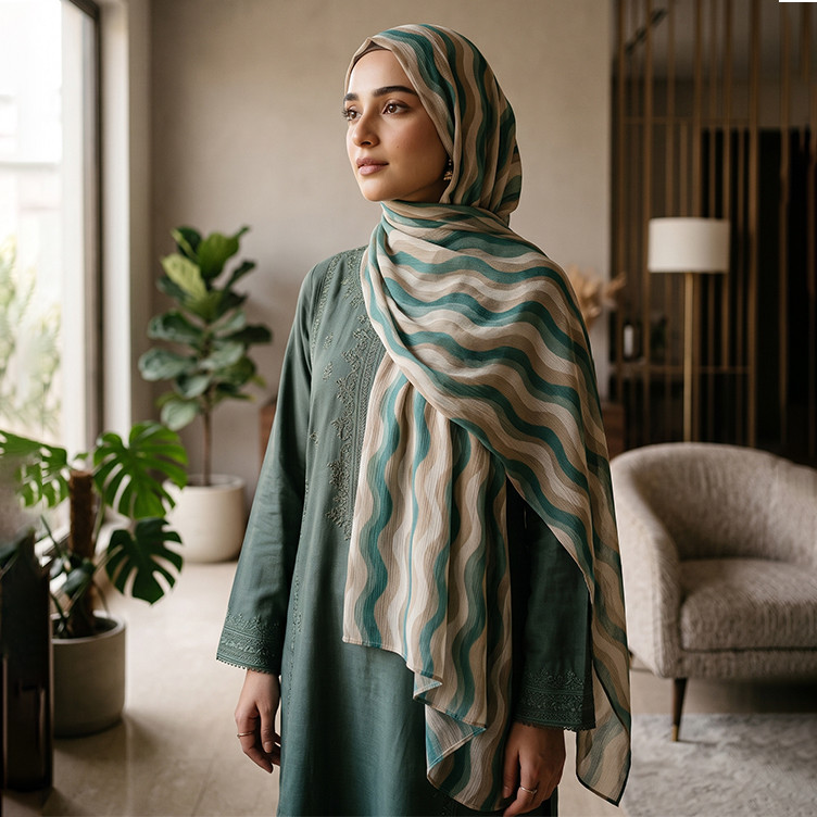 Women's Printed Hijab