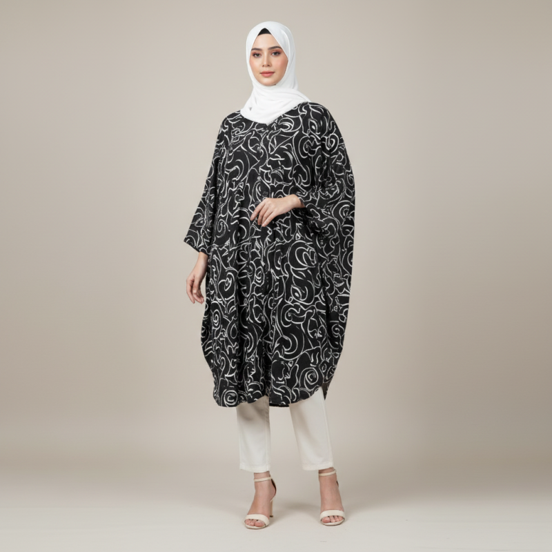 Semi-Long AOP Abaya