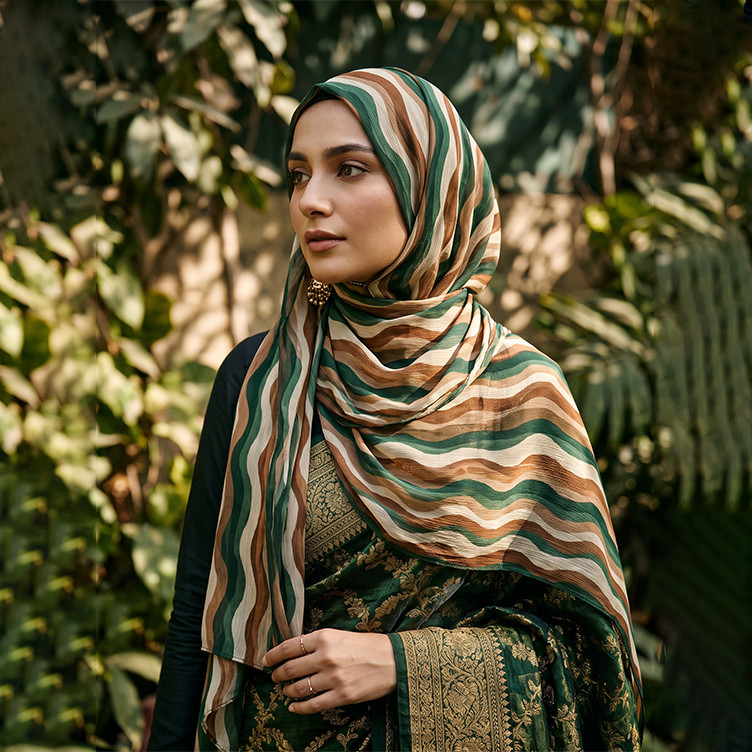 Women's Printed Hijab